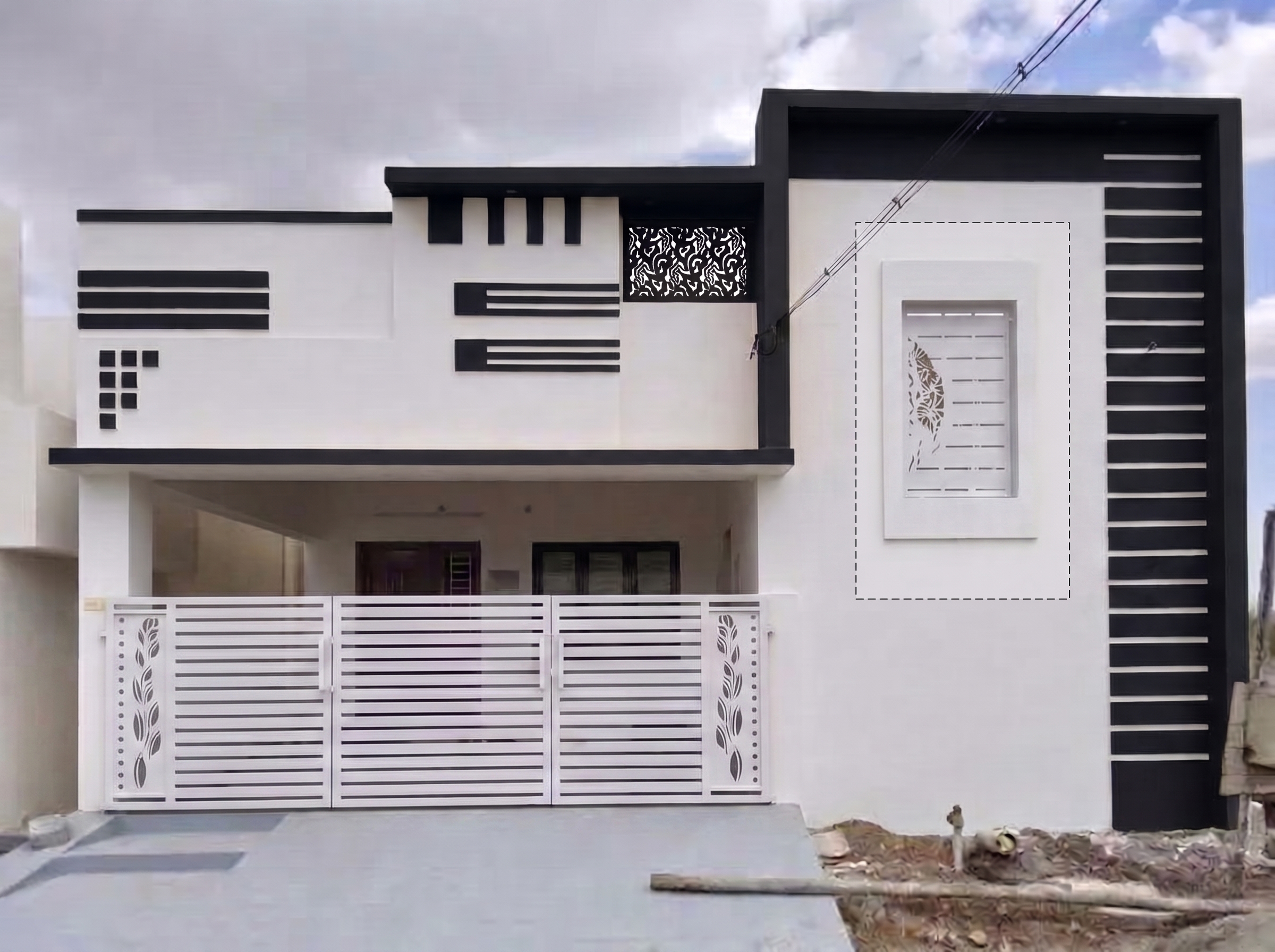 Exterior after painting